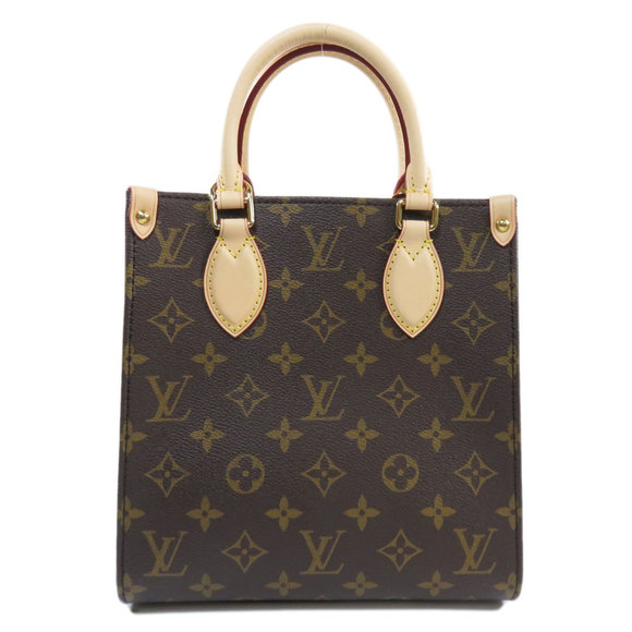 Louis Vuitton Sac Plat BB Handbag Monogram Canvas - Picture 2 of 9